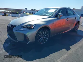 2020 Lexus IS with VIN JTHG81F2XL5043160, listed as a IAAI auction lot 37738891 with 24,607 mi miles. Bid and sale history available at carsss.com. Image 2.