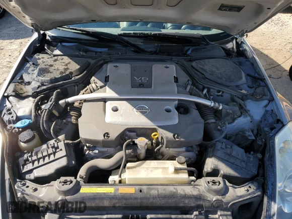 2007 Nissan 350Z Touring with VIN JN1BZ36A07M652297, listed as a Copart auction lot 69073074 with 112,136 mi miles and Salvage Title. Bid and sale history available at DreamBid. Image 11.