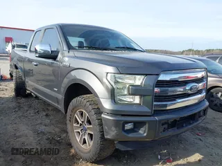 2015 Ford F-150 XL with VIN 1FTEX1CP3FFC84777, listed as a IAAI auction lot 41124532 with 282,751 mi miles and . Bid and sale history available at DreamBid. Image 1.