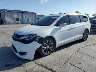 2018 Chrysler Pacifica Limited z VIN 2C4RC1GG1JR112773, wystawiony jako Copart lot #53675145 z przebiegiem 95 015 mil mil oraz Nie do naprawy • Non repairable. Historia ofert i sprzedaży dostępna na DreamBid. Obrazek 1.