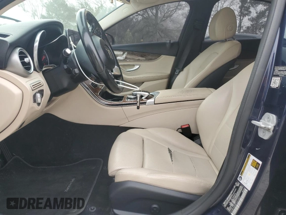 2015 Mercedes-Benz C-Class C 300 Luxury with VIN 55SWF4KB8FU016521, listed as a Copart auction lot 49176115 with 141,339 mi miles and Salvage Title. Bid and sale history available at carsss.com. Image 7.