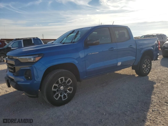 2024 Chevrolet Colorado 2WD LT with VIN 1GCPSCEK7R1183179, listed as a Copart auction lot 82112474 with 3,326 mi miles and Salvage Title. Bid and sale history available at carsss.com. Image 1.