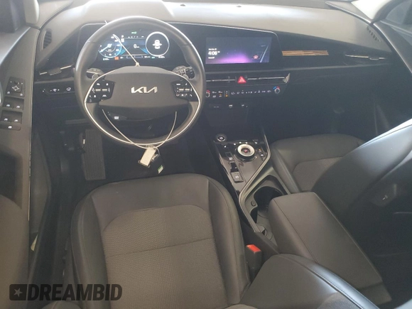 2023 Kia Niro Wind with VIN KNDCR3L17P5075543, listed as a Copart auction lot 54357645 with 21,409 mi miles and Clean Title. Bid and sale history available at DreamBid. Image 8.