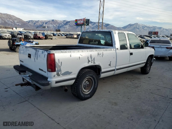 1993 GMC Sierra 2500 with VIN 2GTFC29K3P1514053, listed as a Copart auction lot 85088274 with 116,286 mi miles and Clean Title. Bid and sale history available at carsss.com. Image 3.