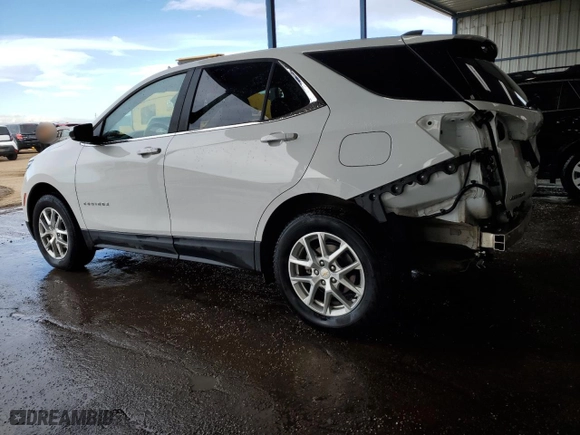 2024 Chevrolet Equinox LT with VIN 3GNAXTEG3RL243185, listed as a Copart auction lot 88549485 with 19,821 mi miles and Clean Title. Bid and sale history available at carsss.com. Image 2.