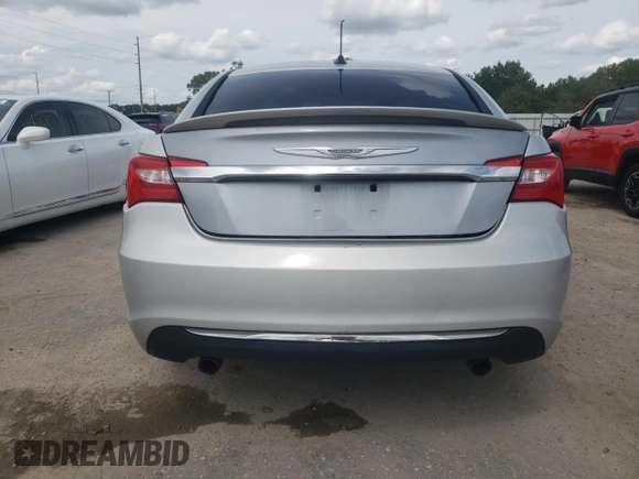 2012 Chrysler 200 Limited with VIN 1C3CCBCG2CN315435, listed as a Copart auction lot 69075253 with 0 mi miles and Salvage Title. Bid and sale history available at carsss.com. Image 6.