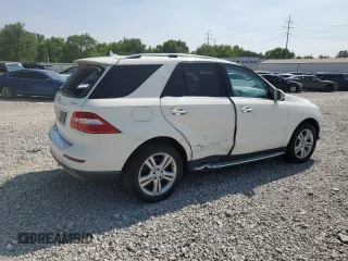 2013 Mercedes-Benz M 350 with VIN 4JGDA5HB8DA215865, listed as a Copart auction lot 58357115 with 168,730 mi miles and Salvage title. Bid and sale history available at DreamBid. Image 3.