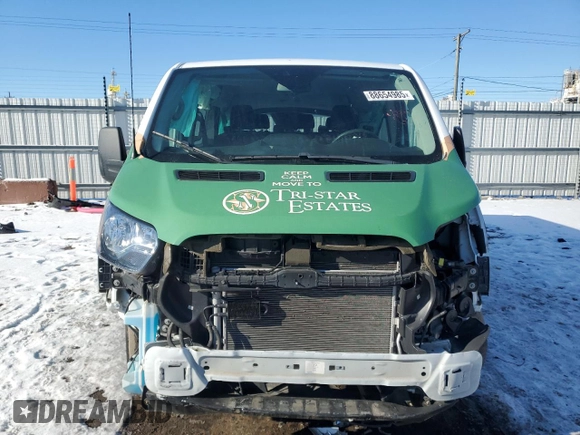 2017 Ford Transit Wagon XL with VIN 1FMZK1YM7HKB34384, listed as a Copart auction lot 88654985 with 16,649 mi miles and Salvage Title. Bid and sale history available at carsss.com. Image 5.