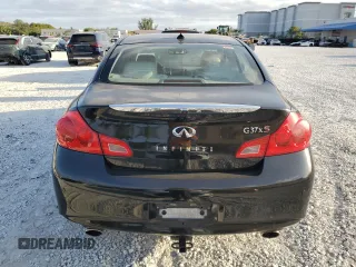 2011 Infiniti G37 x Sport Appearance Edition with VIN JN1CV6AR9BM412947, listed as a Copart auction lot 54158255 with 125,480 mi miles and Salvage Title. Bid and sale history available at DreamBid. Image 6.