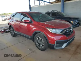 2020 Honda CR-V EX with VIN 5J6RW1H59LA006982, listed as a Copart auction lot 64681805 with 62,168 mi miles and Salvage title. Bid and sale history available at DreamBid. Image 4.