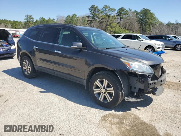 2016 Chevrolet Traverse LT with VIN 1GNKRGKD0GJ239034, listed as a Copart auction lot 48571635 with 131,749 mi miles and Salvage Title. Bid and sale history available at carsss.com. Image 4.