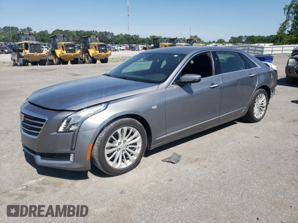 2018 Cadillac CT6 Luxury RWD z VIN 1G6KC5RX3JU159802, wystawiony jako Copart lot #54256745 z przebiegiem Nie podano mil oraz Szkoda całkowita • Salvage title. Historia ofert i sprzedaży dostępna na DreamBid. Obrazek 1.