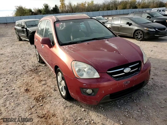 2007 Kia Rondo EX with VIN KNAFG526077103910, listed as a Copart auction lot 82367944 with 214,339 mi miles and Salvage Title. Bid and sale history available at carsss.com. Image 12.
