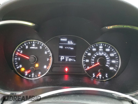 2015 Kia Forte LX with VIN KNAFX4A68F5385350, listed as a Copart auction lot 52121784 with 81,841 mi miles and Salvage Title. Bid and sale history available at carsss.com. Image 9.