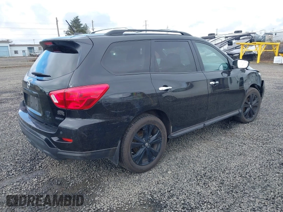 2018 Nissan Pathfinder SL with VIN 5N1DR2MM2JC642120, listed as a IAAI auction lot 41806544 with 68,279 mi miles. Bid and sale history available at carsss.com. Image 4.