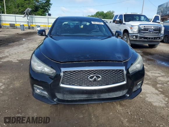 2014 Infiniti Q50 Premium z VIN JN1BV7AR9EM690303, wystawiony jako Copart lot #56214385 z przebiegiem 149 652 mil mil oraz Szkoda całkowita • Salvage title. Historia ofert i sprzedaży dostępna na DreamBid. Obrazek 5.