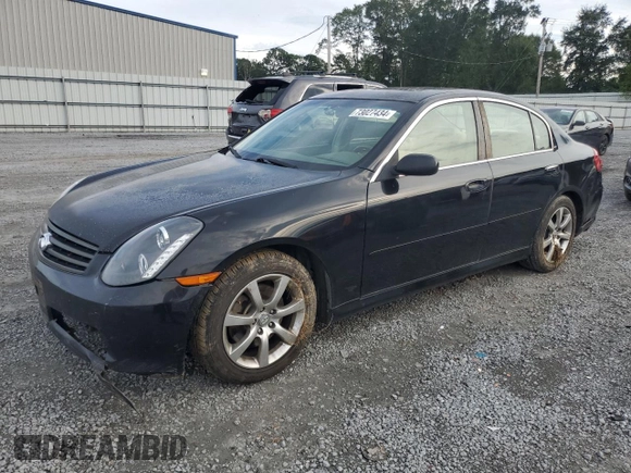 2005 Infiniti G35 with VIN JNKCV51E75M202077, listed as a Copart auction lot 73027434 with 297,743 mi miles and Salvage Title. Bid and sale history available at DreamBid. Image 1.