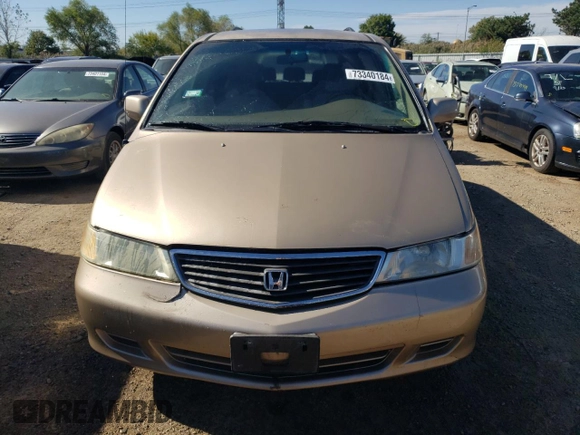 1999 Honda Odyssey EX z VIN 2HKRL1863XH532403, wystawiony jako Copart lot #73340184 z przebiegiem 145 977 mil mil oraz Szkoda całkowita • Salvage title. Historia ofert i sprzedaży dostępna na DreamBid. Obrazek 5.