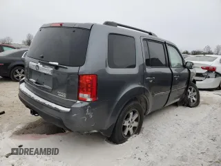 2011 Honda Pilot Touring with VIN 5FNYF4H93BB105129, listed as a Copart auction lot 38340854 with 123,146 mi miles and Salvage Title. Bid and sale history available at DreamBid. Image 3.