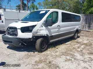 2017 Ford Transit Wagon XL with VIN 1FBZX2ZM5HKA20642, listed as a IAAI auction lot 41835260 with 1 mi miles. Bid and sale history available at carsss.com. Image 18.