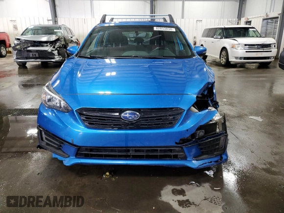 2020 Subaru Impreza Special Sports with VIN 4S3GTAJ67L1722384, listed as a Copart auction lot 82853834 with 82,206 mi miles and Salvage title. Bid and sale history available at DreamBid. Image 5.