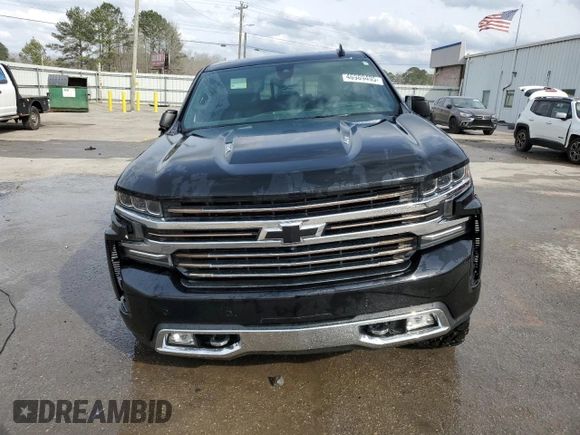 2019 Chevrolet Silverado 1500 High Country with VIN 1GCUYHEL9KZ267244, listed as a Copart auction lot 46989495 with 93,018 mi miles and Salvage Title. Bid and sale history available at carsss.com. Image 5.