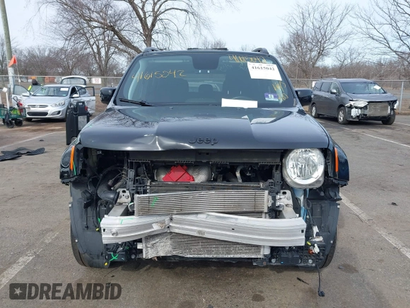 2018 Jeep Renegade Latitude with VIN ZACCJBBB1JPJ07734, listed as a IAAI auction lot 41615042 with 60,675 mi miles and . Bid and sale history available at carsss.com. Image 12.
