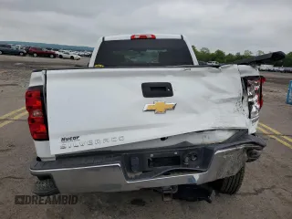 2018 Chevrolet Silverado 1500 Work Truck with VIN 1GCRCNEC3JZ296319, listed as a Copart auction lot 54670294 with 124,776 mi miles and Salvage Title. Bid and sale history available at carsss.com. Image 6.