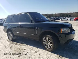 2012 Land Rover Range Rover HSE Lux with VIN SALMF1D41CA381092, listed as a Copart auction lot 48295575 with 194,952 mi miles and Salvage title. Bid and sale history available at DreamBid. Image 4.
