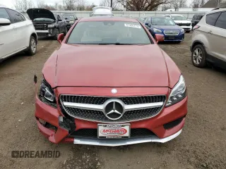 2015 Mercedes-Benz CLS 400 with VIN WDDLJ6HB4FA153587, listed as a Copart auction lot 87486774 with 76,854 mi miles and Salvage title. Bid and sale history available at DreamBid. Image 5.