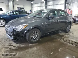 2019 Toyota Yaris Sedan L with VIN 3MYDLBYV4KY526632, listed as a Copart auction lot 50507785 with 33,915 mi miles and Salvage Title. Bid and sale history available at carsss.com. Image 1.