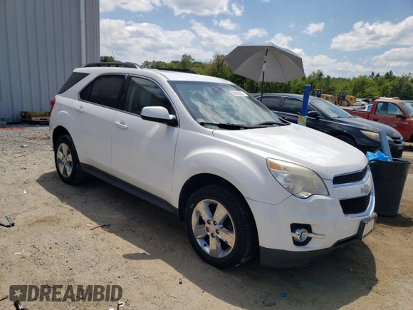 2013 Chevrolet Equinox LT with VIN 2GNALPEK9D6150515, listed as a Copart auction lot 55895255 with Not Provided miles and Clean Title. Bid and sale history available at DreamBid. Image 4.