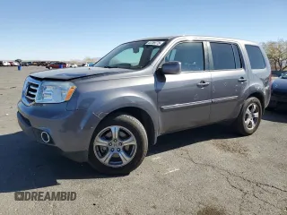 2014 Honda Pilot EX-L with VIN 5FNYF3H55EB003133, listed as a Copart auction lot 44769775 with 121,441 mi miles and Salvage Title. Bid and sale history available at carsss.com. Image 1.