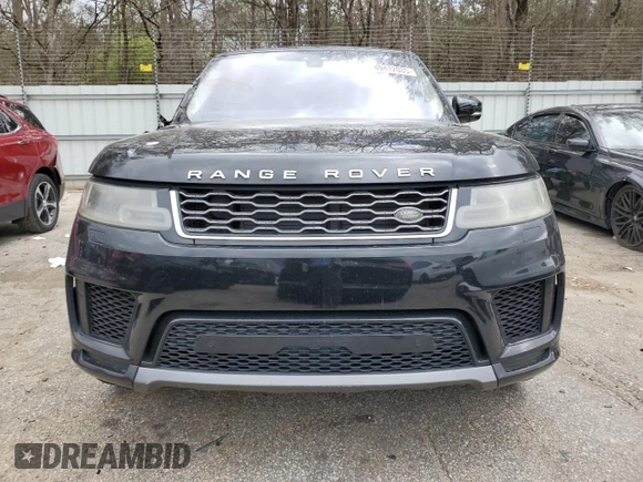 2019 Land Rover Range Rover Sport HSE with VIN SALWR2RV9KA420677, listed as a Copart auction lot 49412085 with 137,840 mi miles and Salvage Title. Bid and sale history available at DreamBid. Image 5.