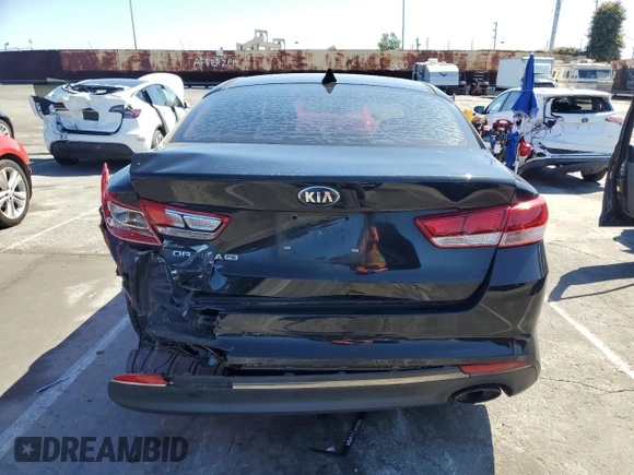 2018 Kia Optima LX with VIN 5XXGT4L3XJG202749, listed as a Copart auction lot 49455505 with 115,482 mi miles and Salvage Title. Bid and sale history available at DreamBid. Image 6.