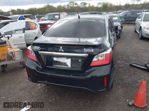 2023 Mitsubishi Mirage ES with VIN ML32FUFJ3PHF01738, listed as a IAAI auction lot 40819626 with 30,389 mi miles and . Bid and sale history available at DreamBid. Image 16.