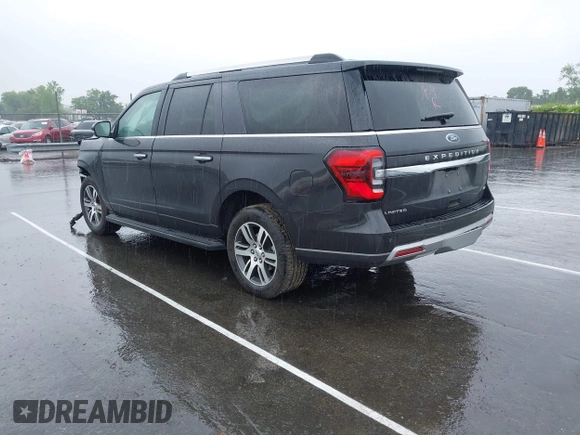 2024 Ford Expedition Max Limited with VIN 1FMJK1K82REA57688, listed as a IAAI auction lot 42121565 with 26,045 mi miles and . Bid and sale history available at DreamBid. Image 3.