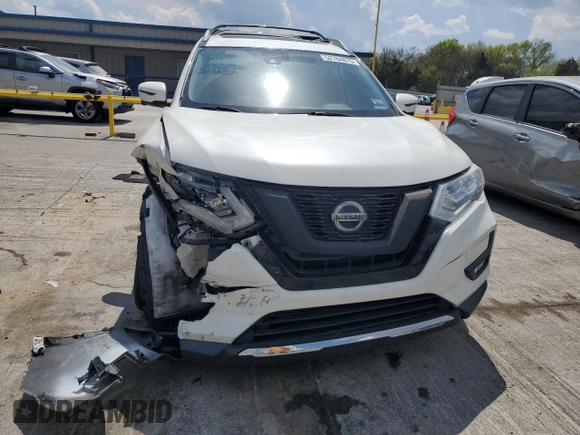 2019 Nissan Rogue SL with VIN 5N1AT2MV3KC782482, listed as a Copart auction lot 52784875 with 117,405 mi miles and Salvage Title. Bid and sale history available at carsss.com. Image 5.