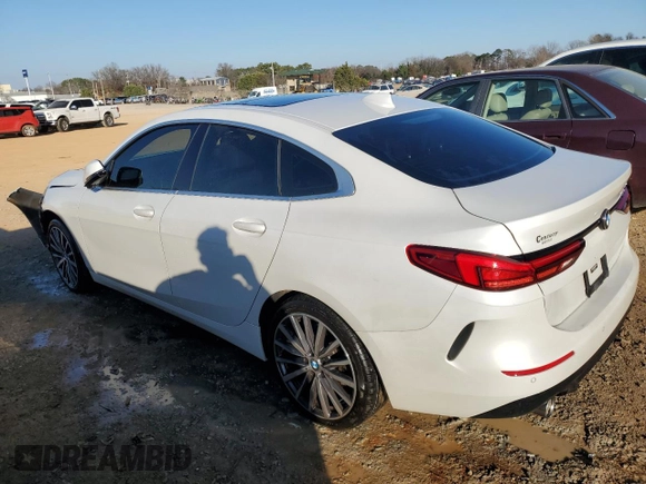 2021 BMW 2 Series 228i with VIN WBA53AK06M7H86416, listed as a Copart auction lot 85907554 with 40,154 mi miles and Salvage Title. Bid and sale history available at DreamBid. Image 2.