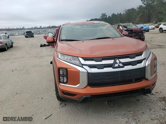 2023 Mitsubishi Outlander Sport ES with VIN JA4ARUAU2PU004177, listed as a Copart auction lot 85270384 with 43,483 mi miles and Salvage Title. Bid and sale history available at carsss.com. Image 12.