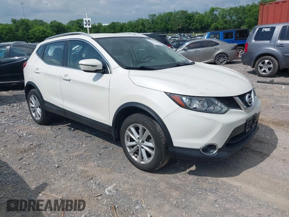 2017 Nissan Rogue SV with VIN JN1BJ1CR3HW100711, listed as a IAAI auction lot 42157090 with 106,067 mi miles and . Bid and sale history available at DreamBid. Image 1.