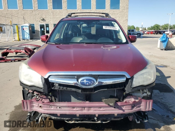 2014 Subaru Forester XT Touring with VIN JF2SJGPC7EH509740, listed as a Copart auction lot 60330405 with 161,255 mi miles and Salvage title. Bid and sale history available at DreamBid. Image 5.