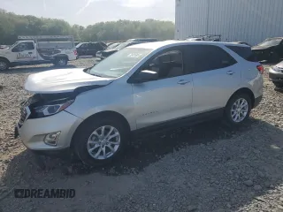 2020 Chevrolet Equinox LS z VIN 3GNAXSEV6LS727406, wystawiony jako Copart lot #55401605 z przebiegiem 13 240 mil mil oraz Szkoda całkowita • Salvage title. Historia ofert i sprzedaży dostępna na DreamBid. Obrazek 1.
