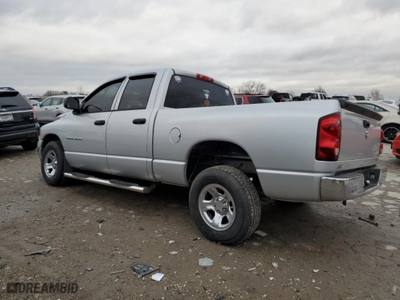 2007 Dodge Ram 1500 ST with VIN 1D7HA18K57J594591, listed as a Copart auction lot 81756994 with 108,993 mi miles and Salvage Title. Bid and sale history available at carsss.com. Image 2.