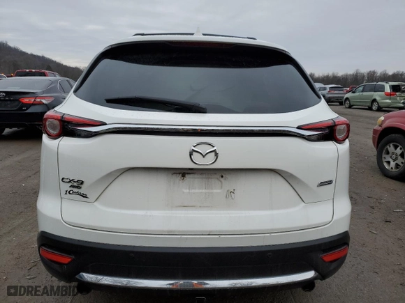 2017 Mazda CX-9 Signature with VIN JM3TCBEY4H0134270, listed as a Copart auction lot 46658945 with 139,440 mi miles and Salvage Title. Bid and sale history available at carsss.com. Image 6.