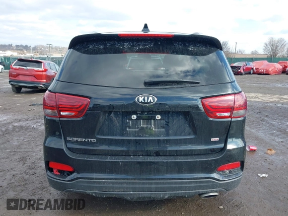 2019 Kia Sorento L with VIN 5XYPG4A3XKG592630, listed as a IAAI auction lot 41530985 with 84,991 mi miles. Bid and sale history available at carsss.com. Image 15.