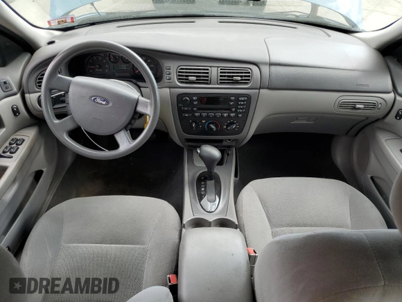 2006 Ford Taurus SE Standard with VIN 1FAHP53UX6A176539, listed as a Copart auction lot 55379395 with 187,394 mi miles and Salvage Title. Bid and sale history available at DreamBid. Image 8.