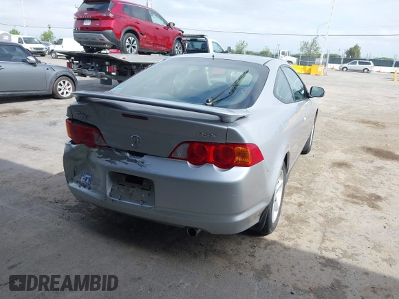 2002 Acura RSX Manual with VIN JH4DC53892C033246, listed as a IAAI auction lot 42042860 with 110,090 mi miles. Bid and sale history available at carsss.com. Image 4.