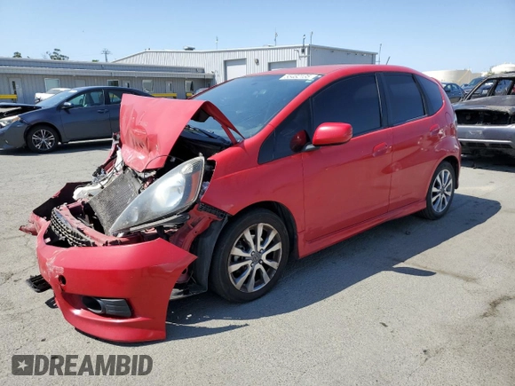 2013 Honda Fit Sport с VIN JHMGE8H57DC071259, выставлен на аукционе Copart как лот 55482135 с пробегом 115 322 миль миль и Списание • Salvage title. История ставок и продаж доступна на DreamBid. Изображение 1.