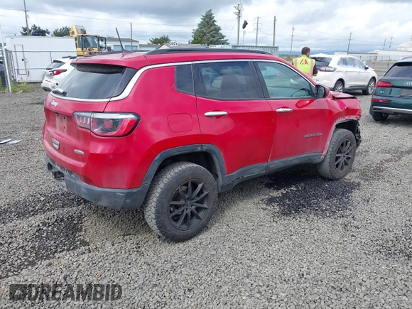 2018 Jeep Compass Latitude с VIN 3C4NJDBB0JT233065, выставлен на аукционе IAAI как лот 42292328 с пробегом 109 743 миль миль и . История ставок и продаж доступна на DreamBid. Изображение 4.